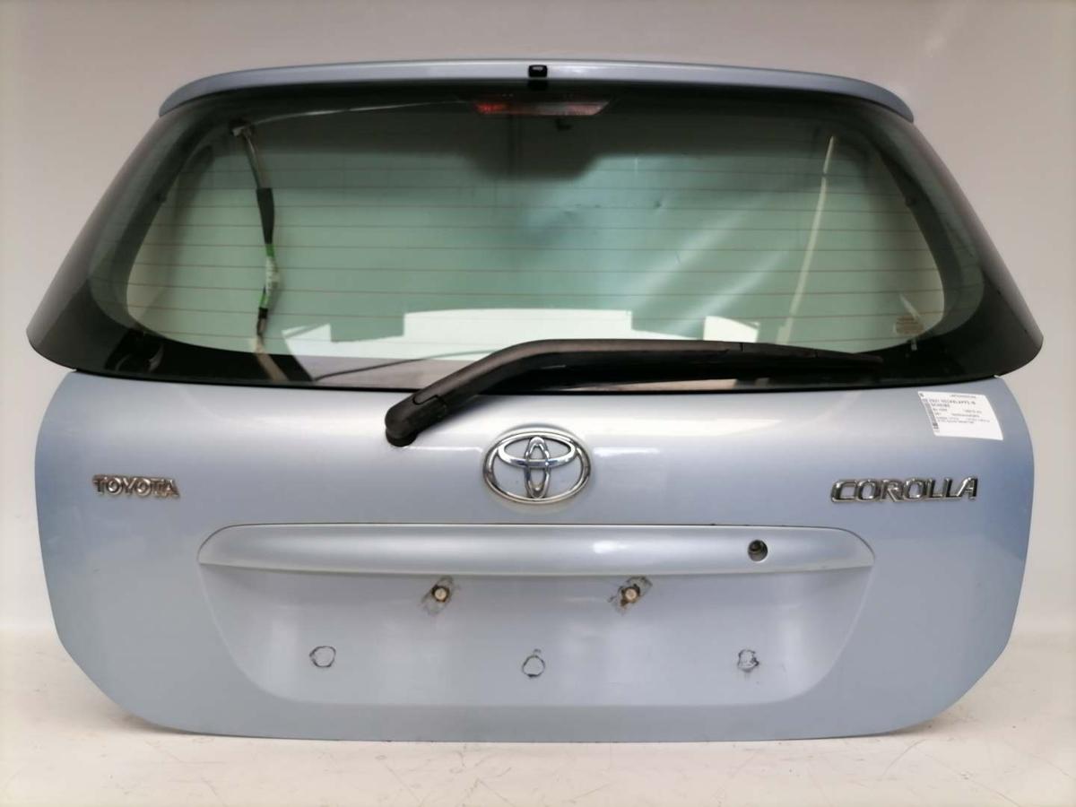 Toyota Corolla E12 original Heckklappe mit Heckscheibe Fließheck 1C3 Graumetallic Bj.2004